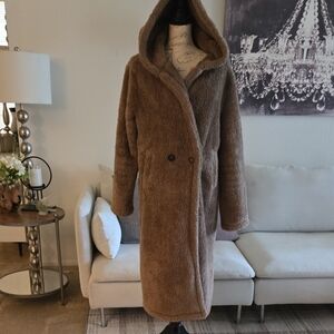 Women's Plush Tan Teddy Jacket